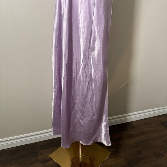 Vintage Victoria secret lavender slip dress with padding L - Picture 4 of 10